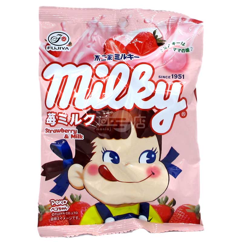 Fujiya Milky Strawberry Milk Candy – 迷日店 maniaj.com