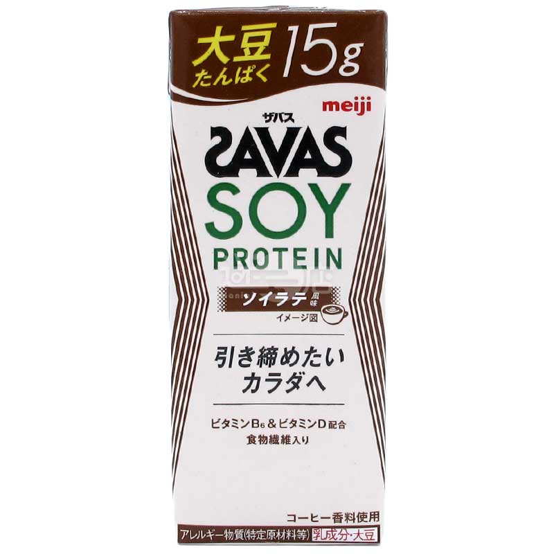 明治SAVAS 大豆蛋白飲品 咖啡豆乳味