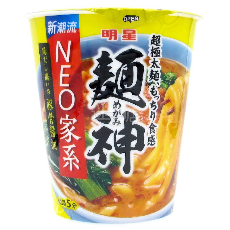 麵神 NEO家系濃雞湯豚骨醬油極粗拉麵