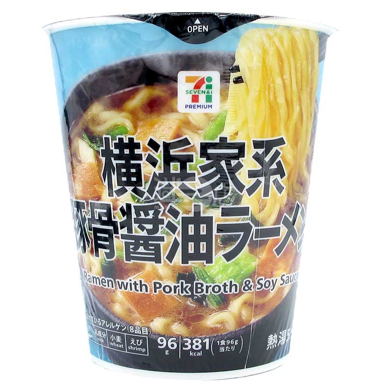 便利店限定 橫濱家系豚骨醬油拉麵