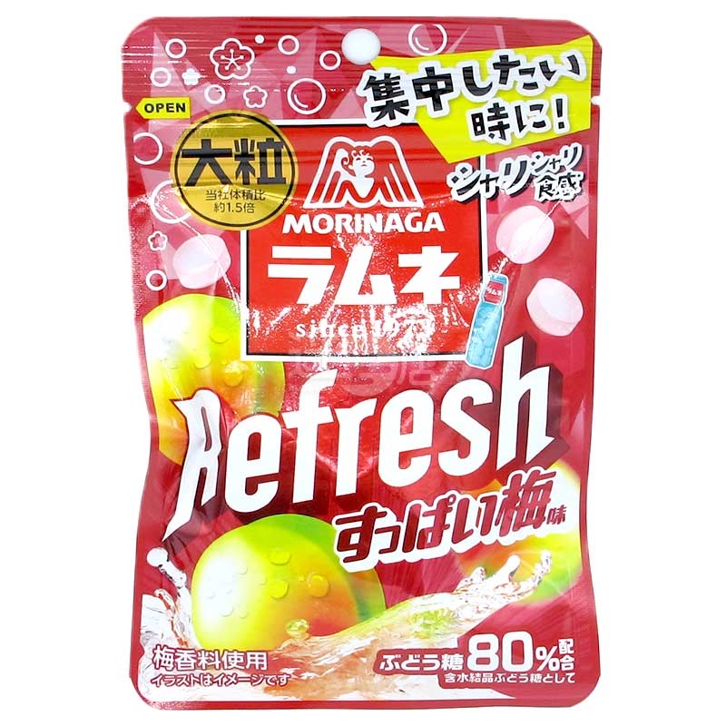 大粒波子汽水糖 Refresh清爽酸梅味