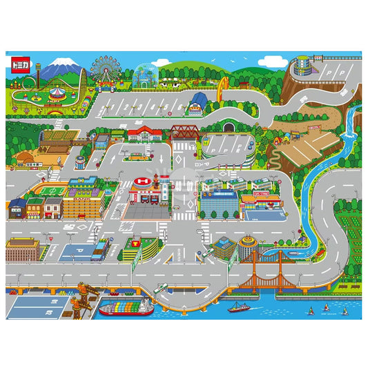 TOMICA 車仔街道圖遊戲墊兼戶外休閒墊 日本製