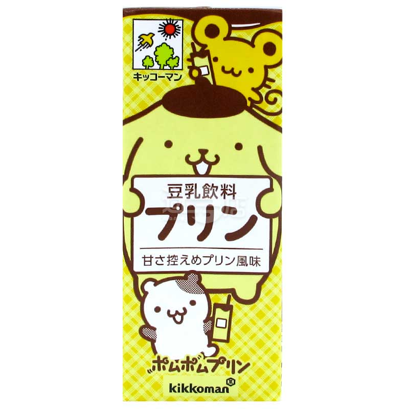 kikkoman 豆乳飲品 微甜焦糖布甸味