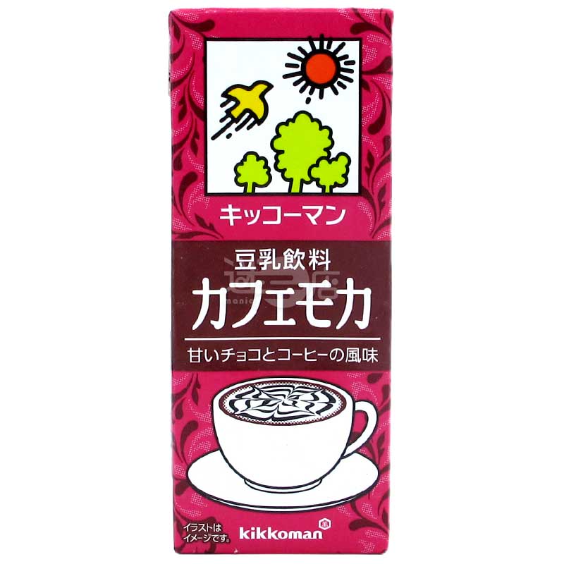 kikkoman 豆乳飲品 Mocha朱古力咖啡味