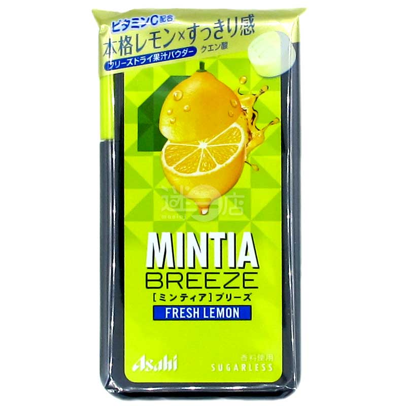 MINTIA BREEZE 檸檬味無糖大粒清涼糖