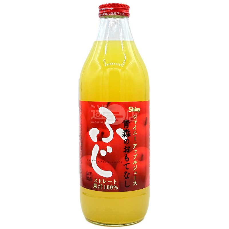 Shiny 青森富士蘋果100%純果汁 1000ml瓶裝