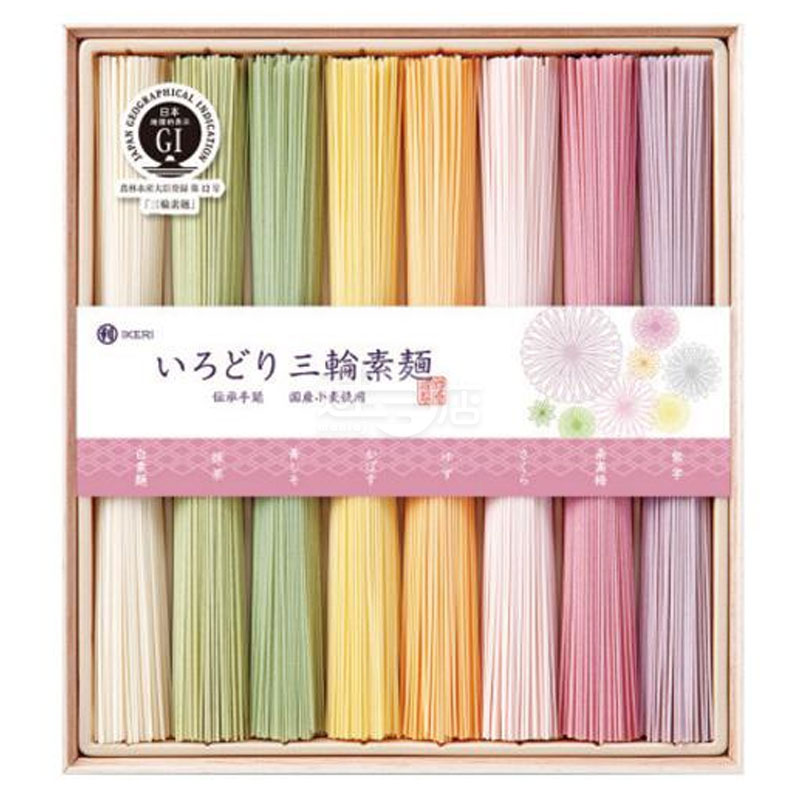 Colorful three-wheel handmade plain noodles