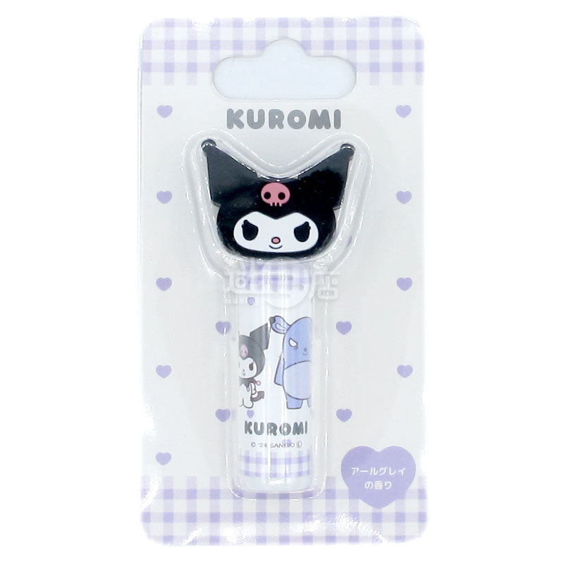 Sanrio 可愛公仔乳木果油潤唇膏 伯爵茶香味 Kuromi