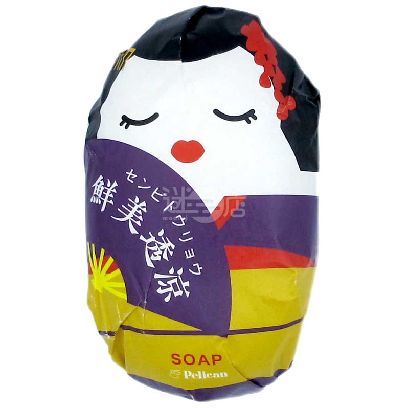 日本製特色綠茶香氛皂 鮮美透涼藝妓款