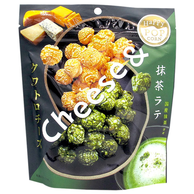 Happy Popcorn 四種芝士&抹茶拿鐵味爆谷