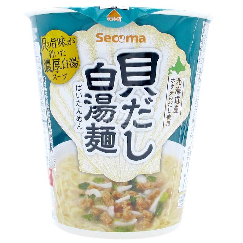 北海道帆立貝高湯濃厚白湯麵