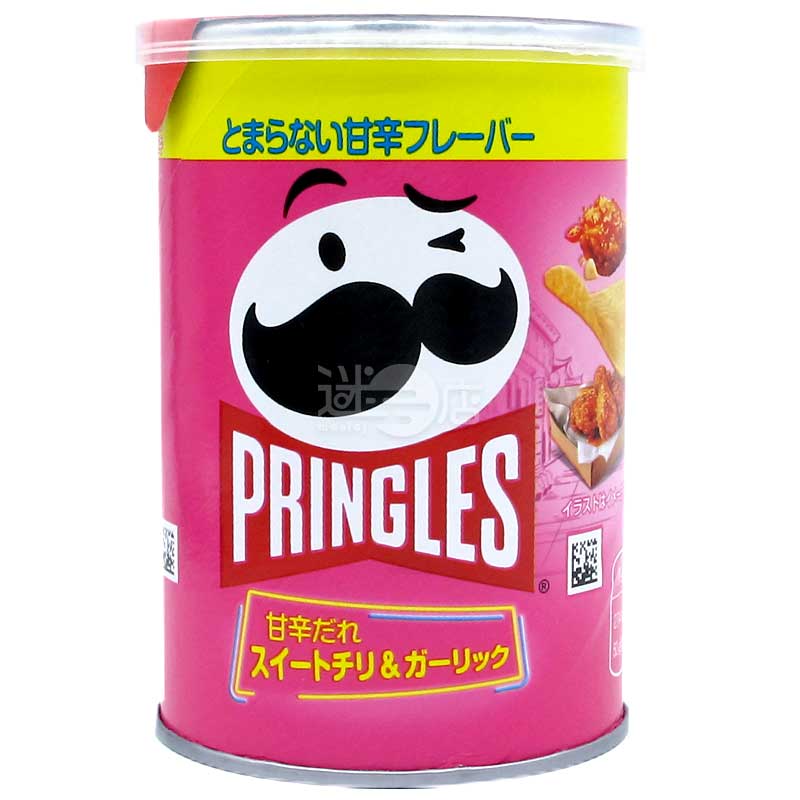 品客 甜椒大蒜甜辣醬味薯片