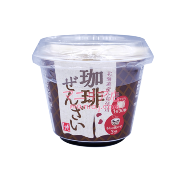 コーヒー餅ぜんざい