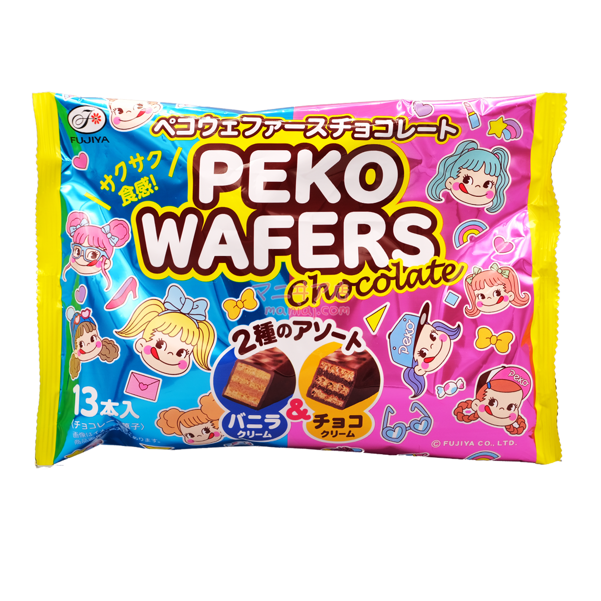 PEKO WAFERS Vanilla & Chocolate Cake