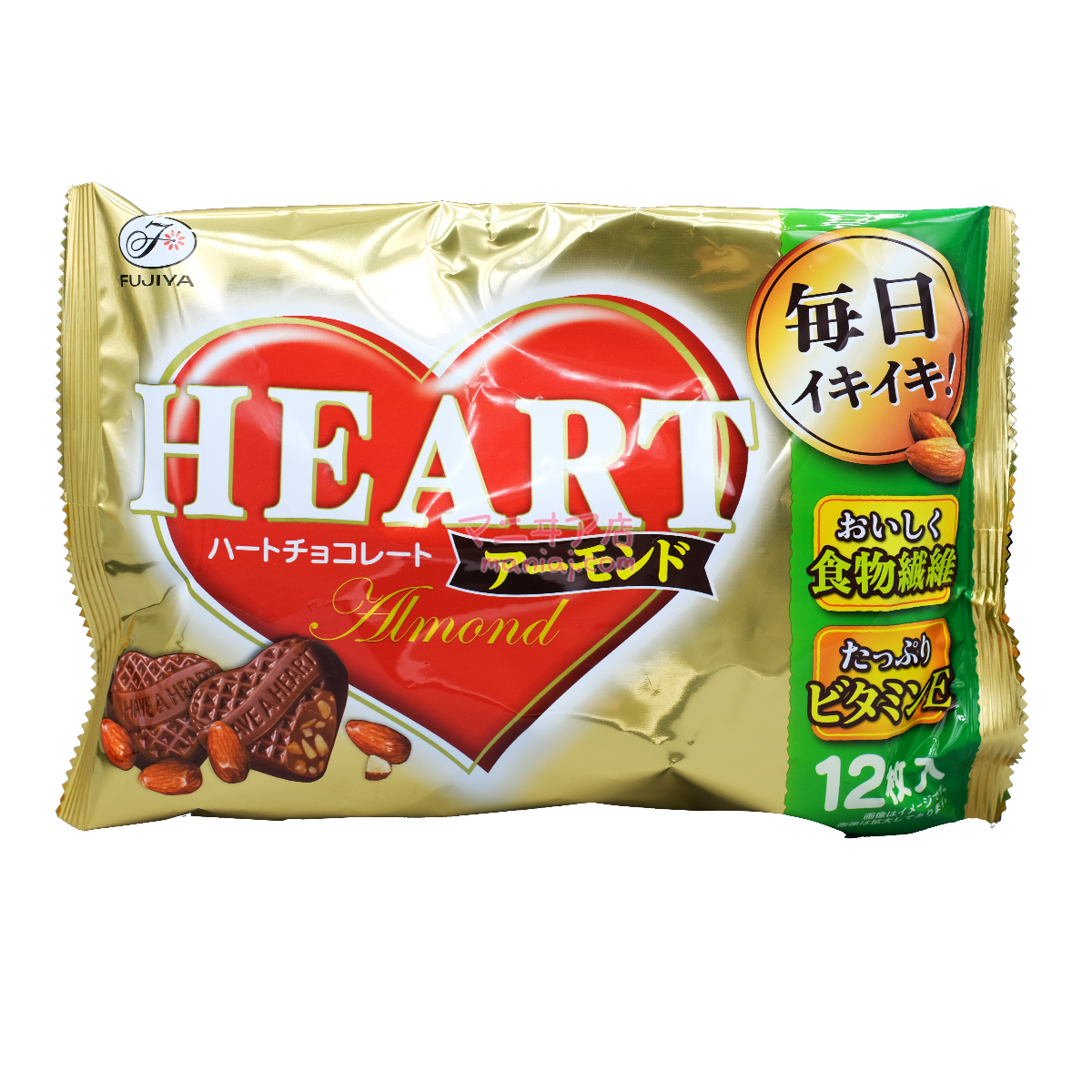 チョコレートハートアーモンド