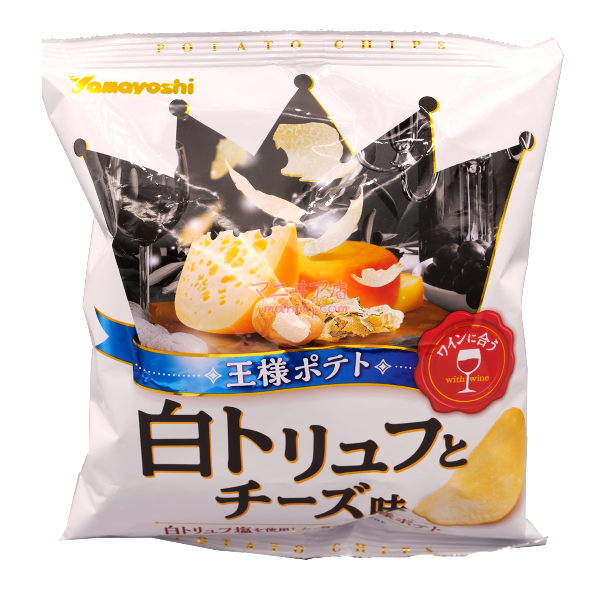 King Potato Chips White Truffle and Cheese Flavor