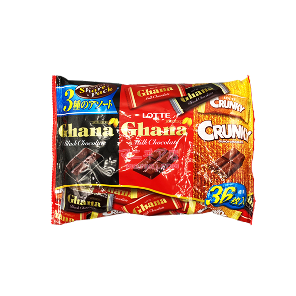 ガーナ&クランキーミックスパック