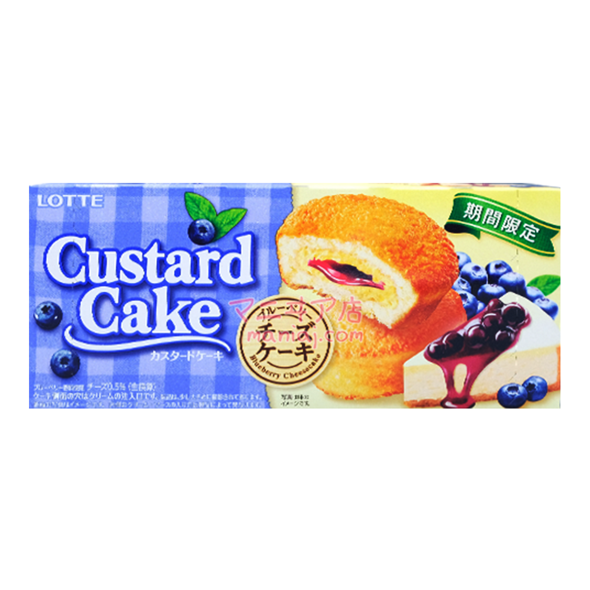 Blueberry Cream Cake
