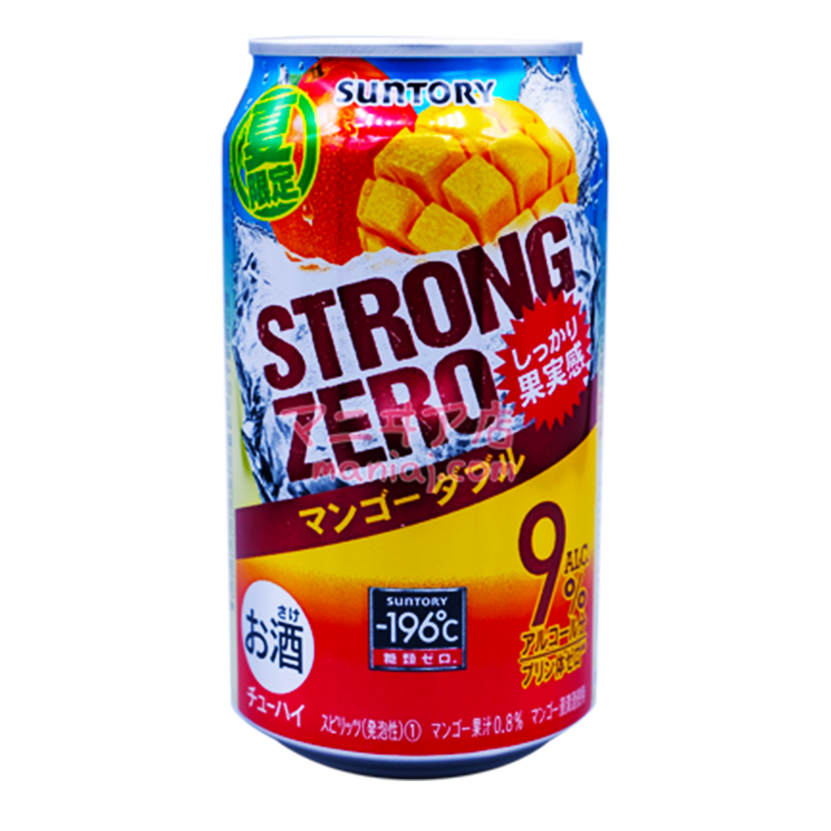 -196℃ Strong Zero雙重芒果汽酒 - 迷日店 maniaj.com
