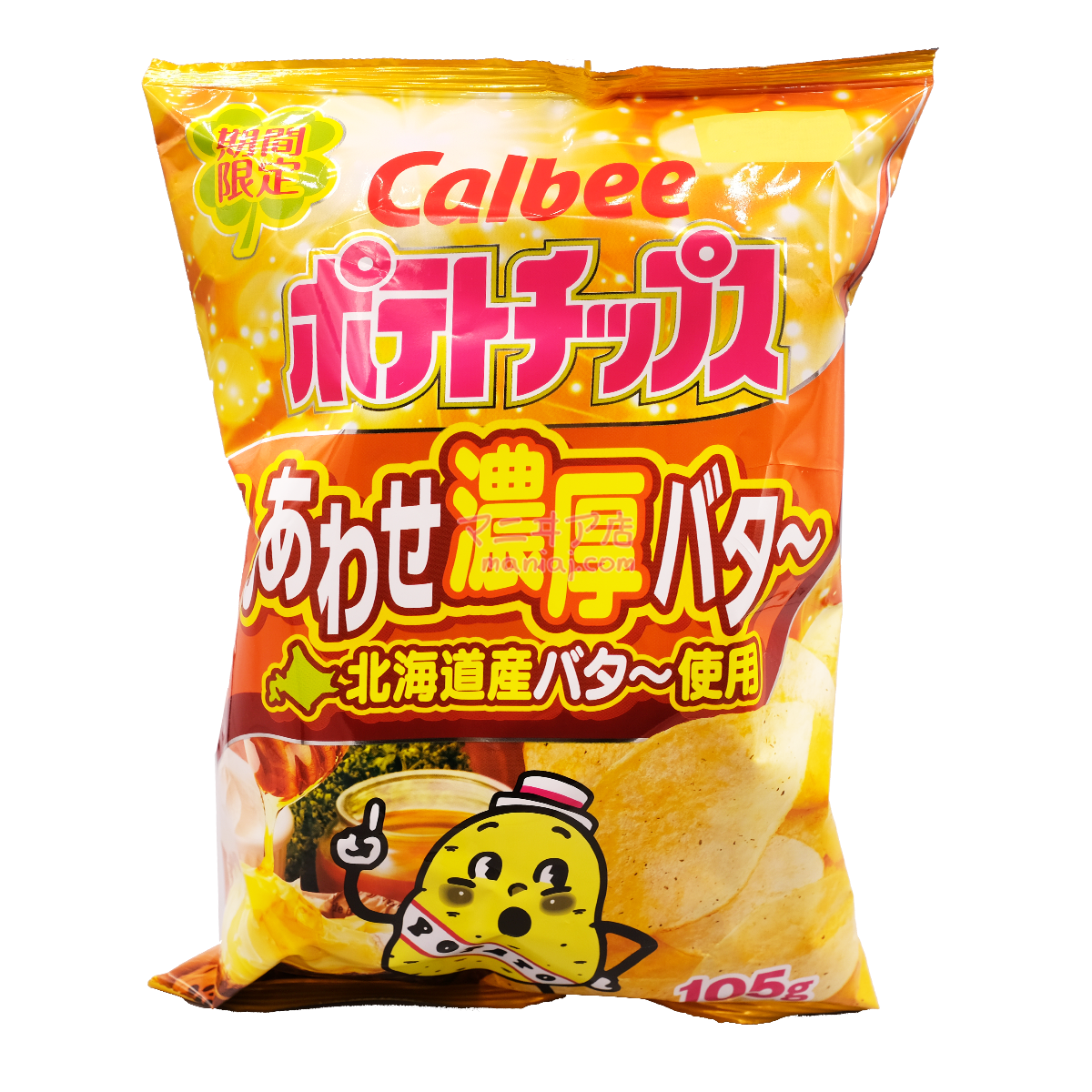 幸せの濃厚バターポテトチップス