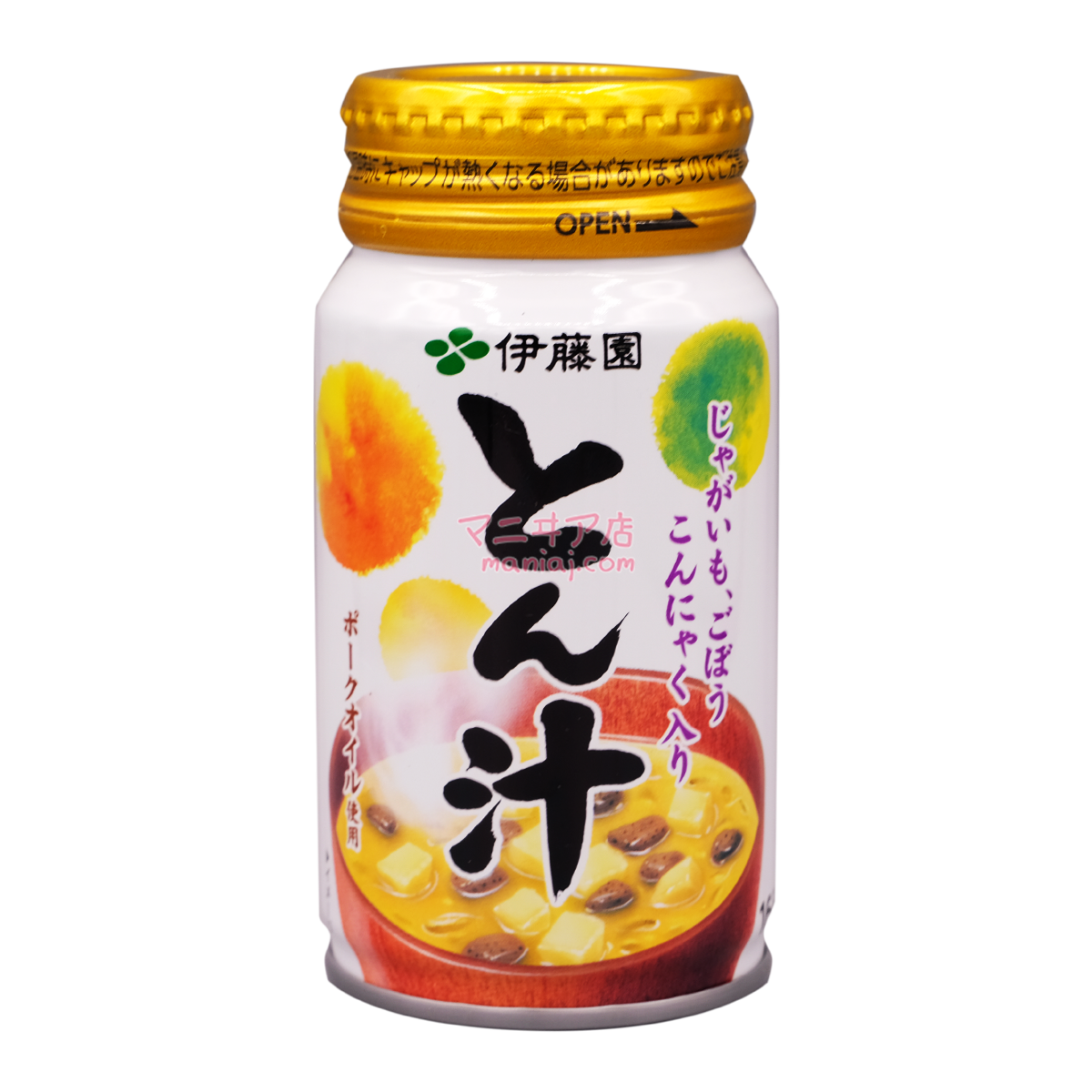 こんにゃく豚味噌汁