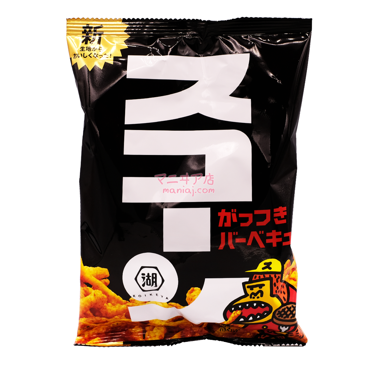 バーベキュー風味のコーンスティック