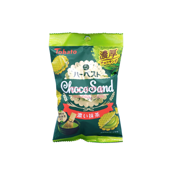 Matcha Flavored Sandwich Biscuits