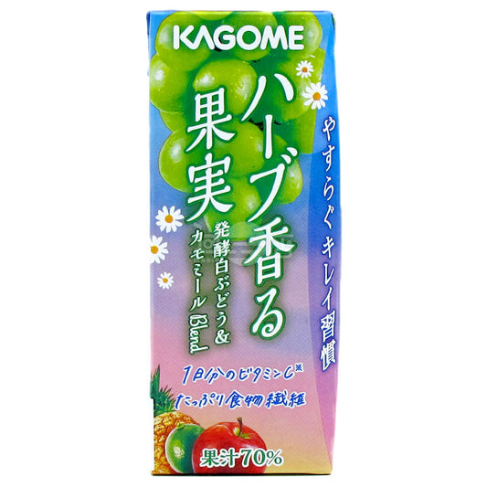 KAGOME果汁 發酵白葡萄和洋甘菊味