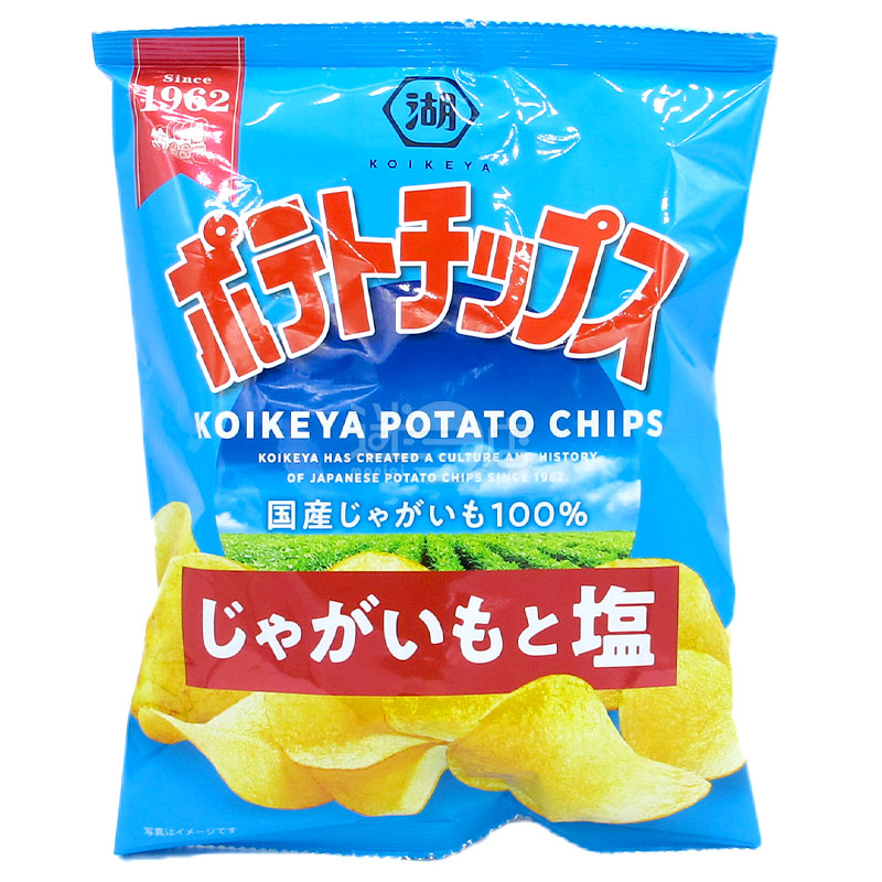 日本薯仔與鹽 原始風味薯片