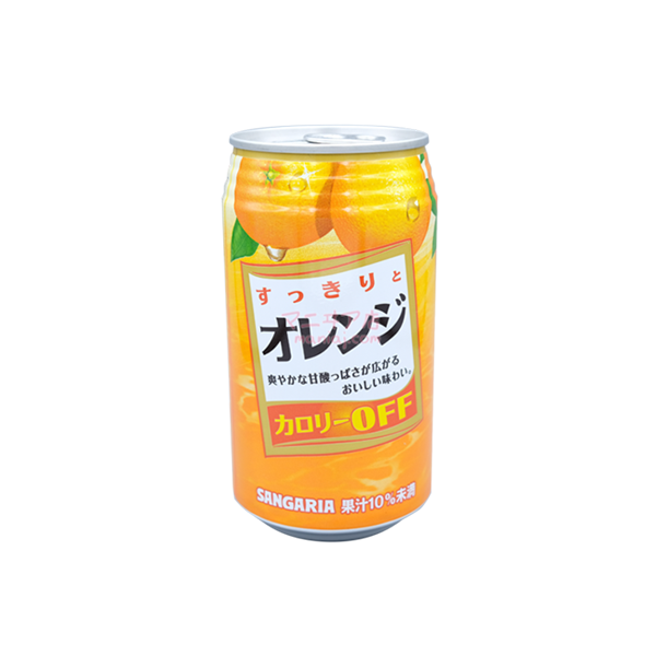 すっきりとオレンジ汁