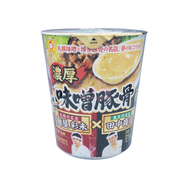 麺屋彩未×田中商店 濃厚味噌豬骨杯麵