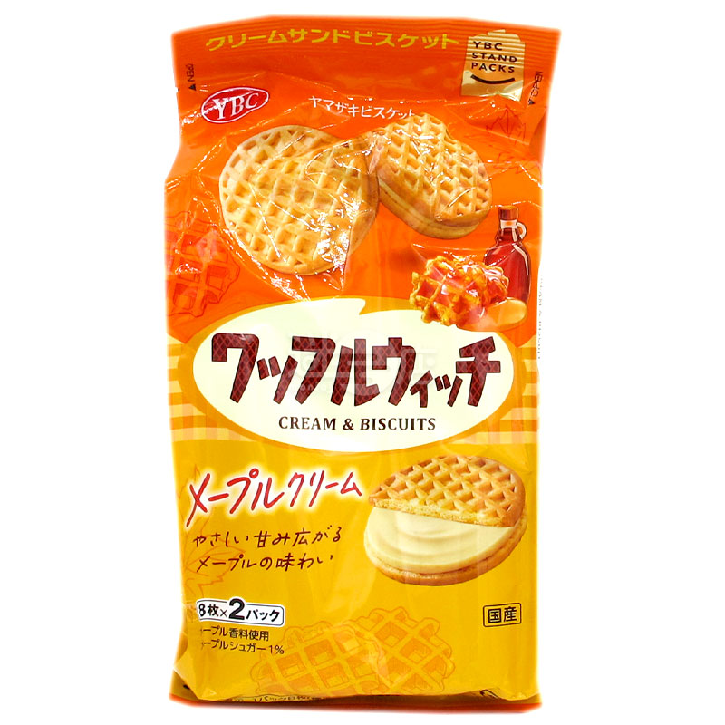メープルクリームワッフルサンド