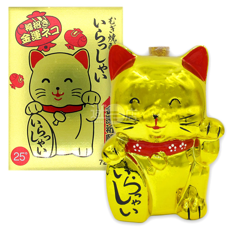 金運招き猫 招福金運招き猫 麦焼酎 720ml (箱入り) – 迷日店 maniaj.com