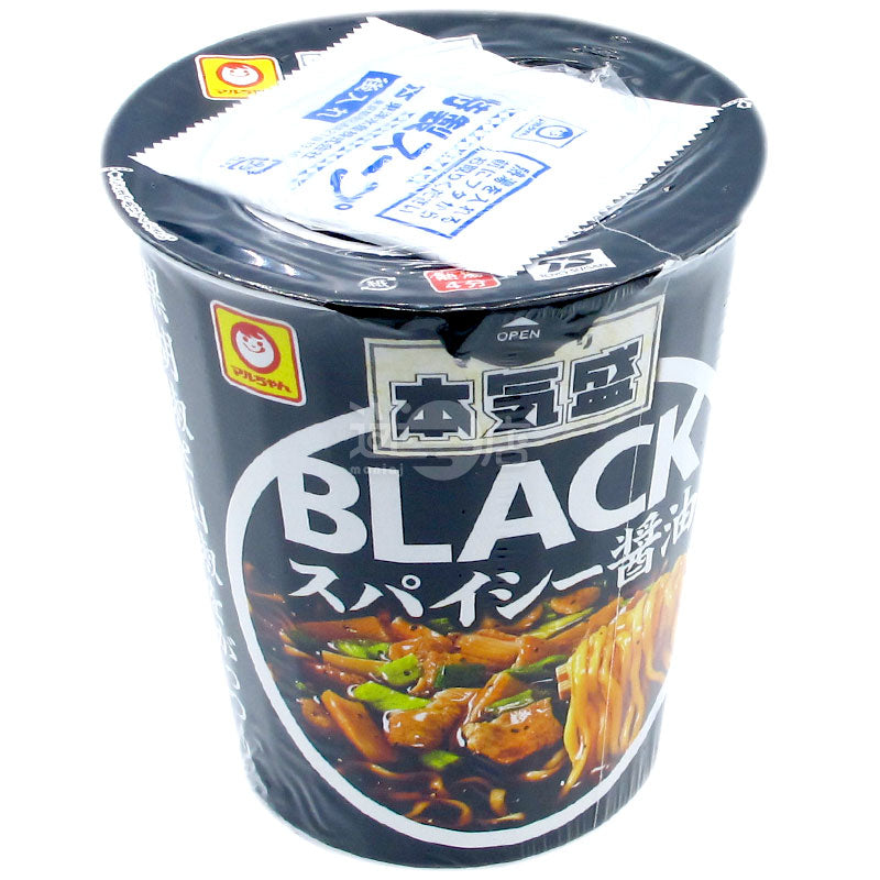 本氣盛 BLACK辣醬油拉麵