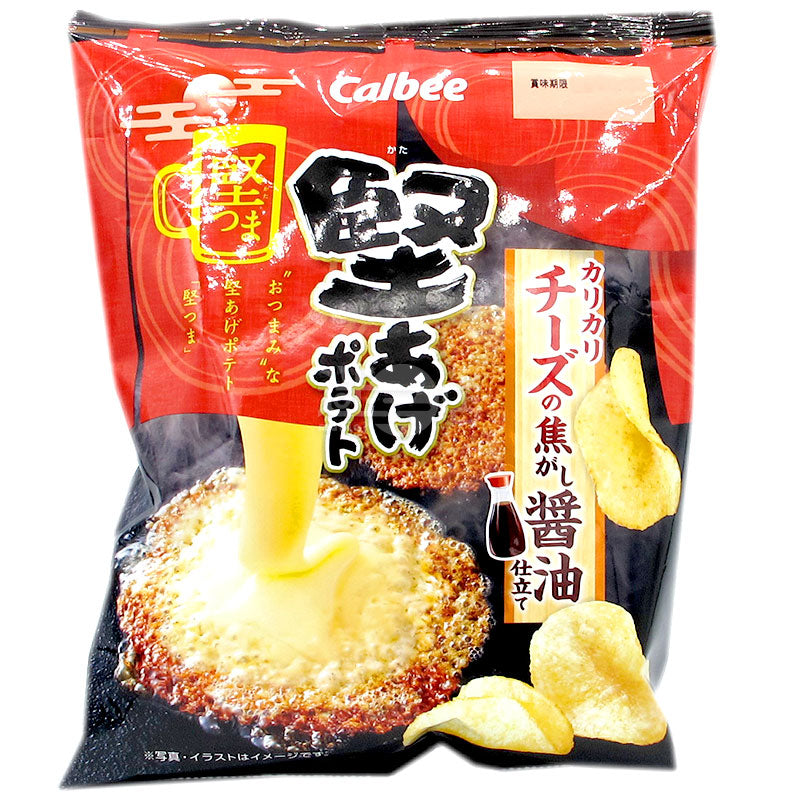 Cheesy Baked Soy Hard Potato Chips