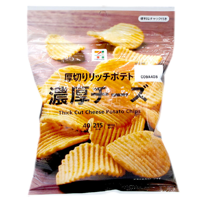濃厚チーズ厚切りポテトチップス