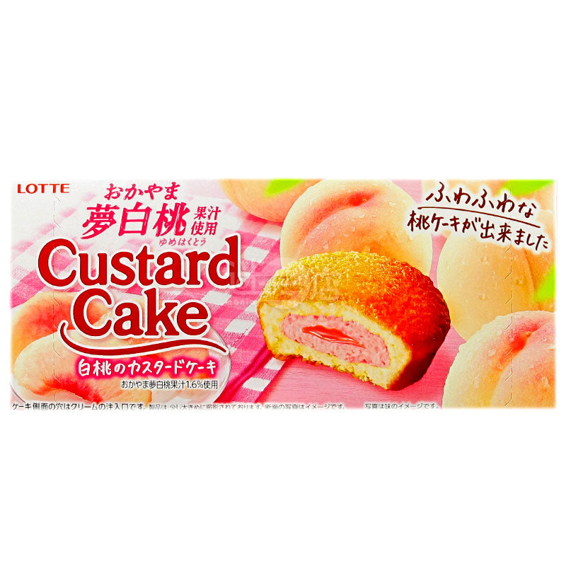White peach cheese cake