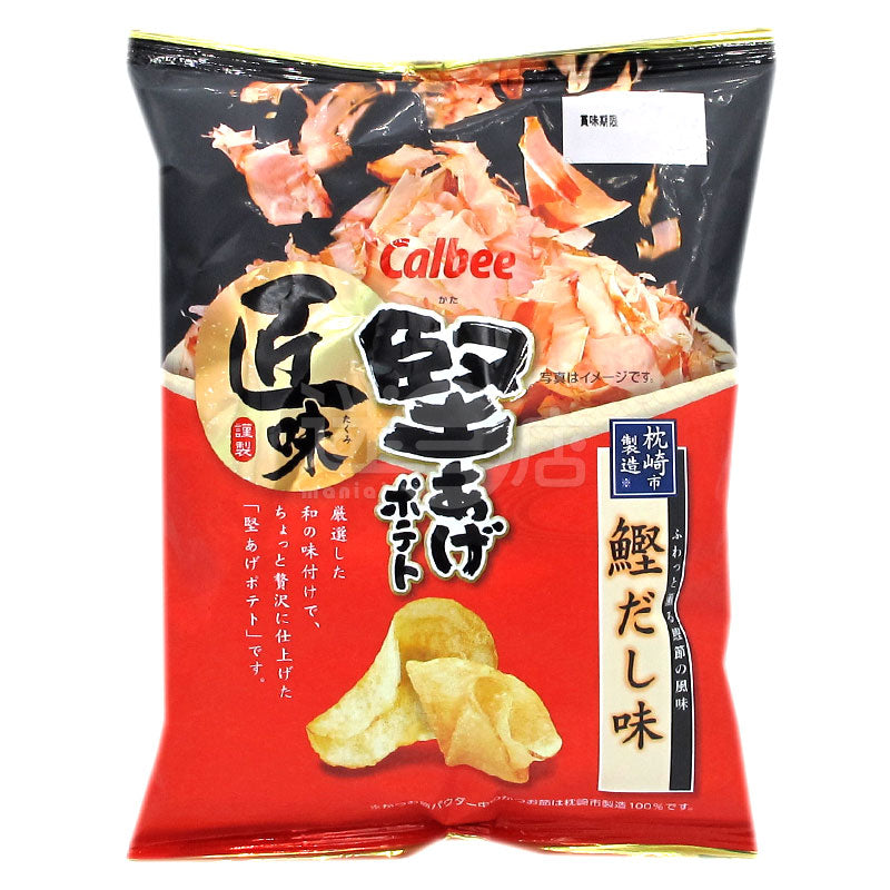 こだわり鰹だし風味ハードポテトチップス