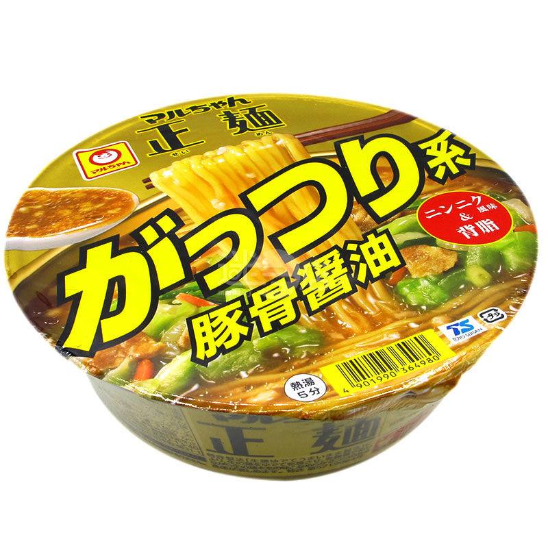 正麵cup 豚骨醬油拉麵