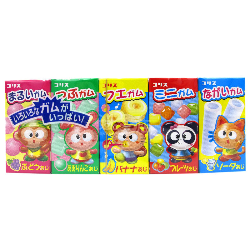 5 types of chewing gum