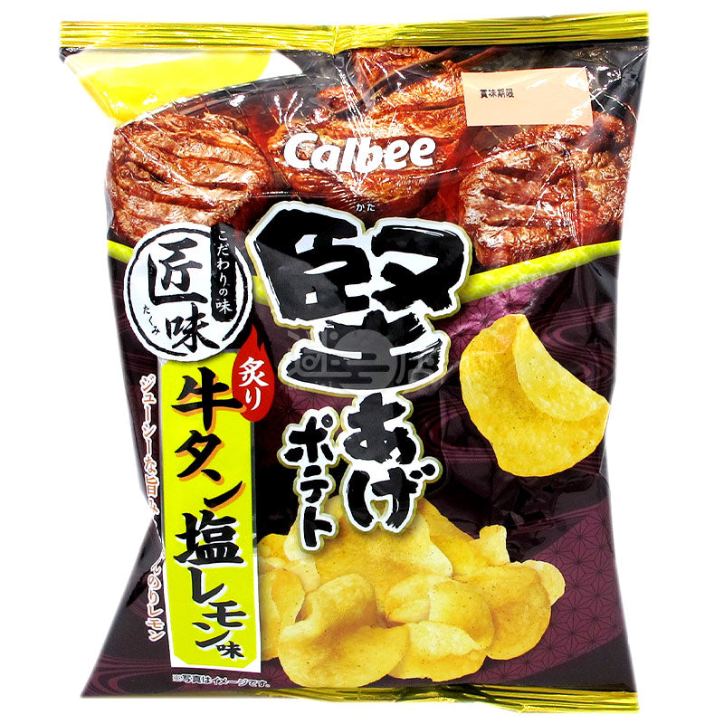 匠味炙燒牛舌鹽檸檬味硬薯片