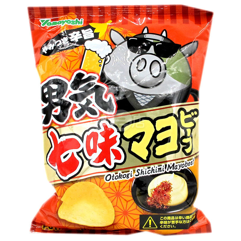 Manly Seven Flavored Mayonnaise Beef Chips