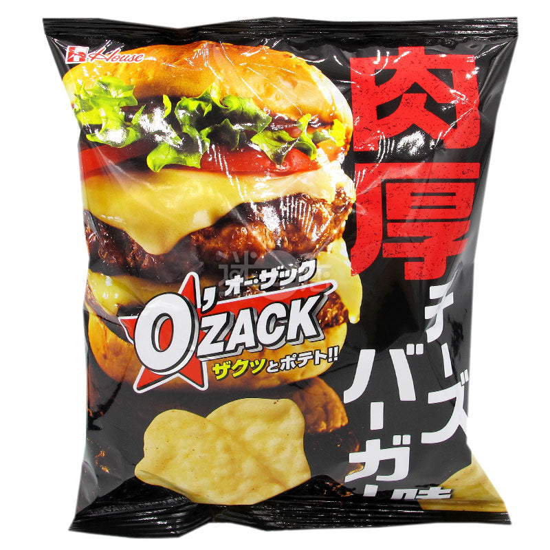OZACK チーズビーフバーガーポテトチップス