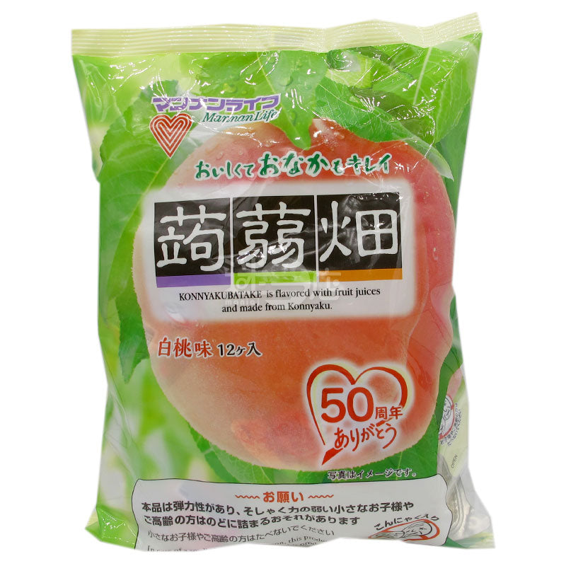 白桃こんにゃくゼリー**