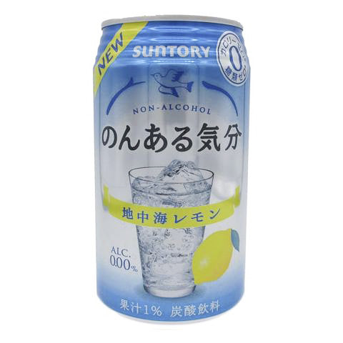 SUNTORY無酒精碳酸飲品 地中海檸檬風味