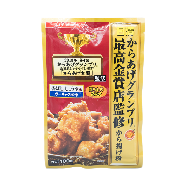 炸雞粉大賽得獎 醬油大蒜味炸雞粉