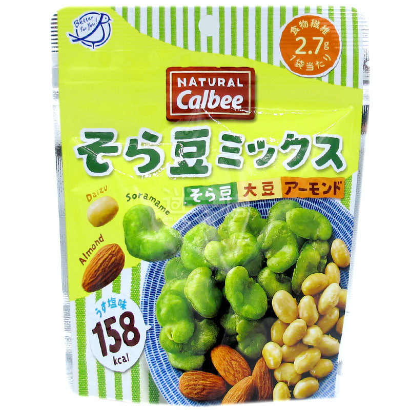 NATURAL Calbee Broad Bean MIX Salt Flavor**