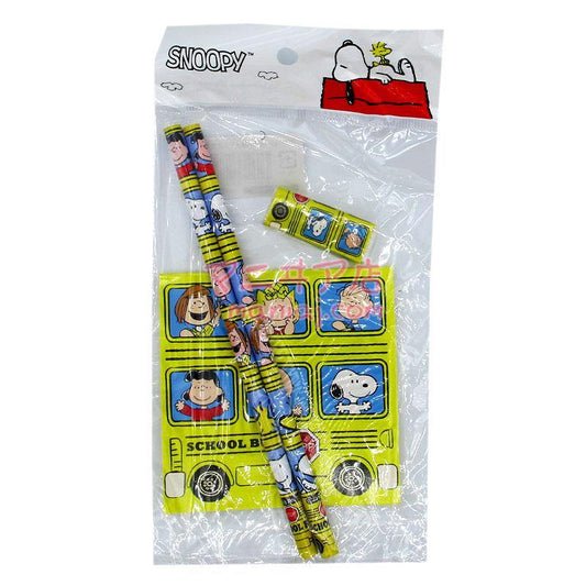 Snoopy文具套裝 (隨機款式) - 迷日店 maniaj.com