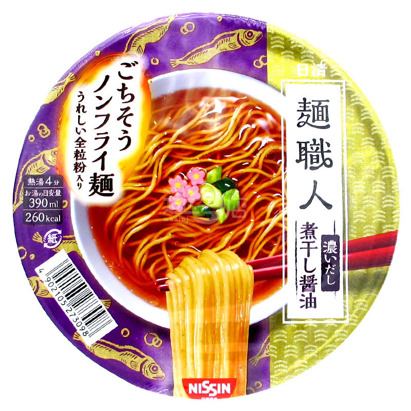 Noodle craftsman thick broth dried fish soy sauce noodles