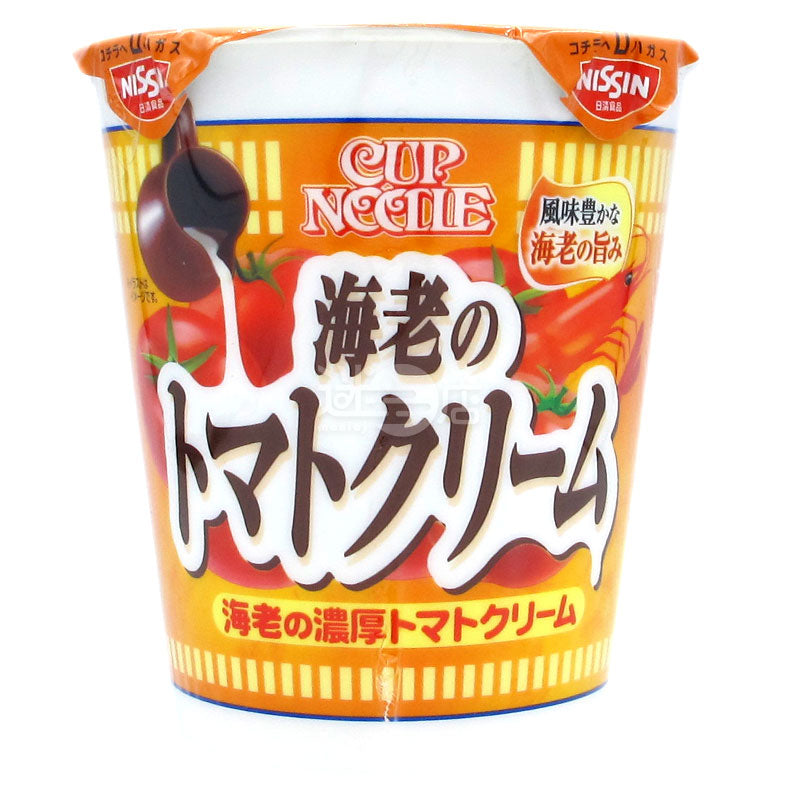 旨みたっぷり海海老濃厚トマトクリームカップヌードル